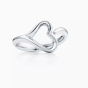 Authentic! Tiffany & Co.  Elsa Peretti Open Heart Ring